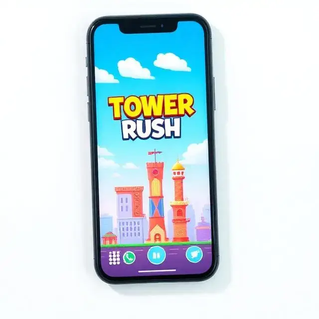 Smartphone com jogo